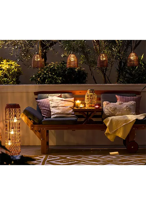 Banc de jardin &agrave; roulettes, bonprix