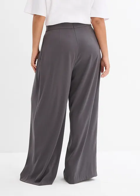 Pantalon évasé à pinces, bonprix