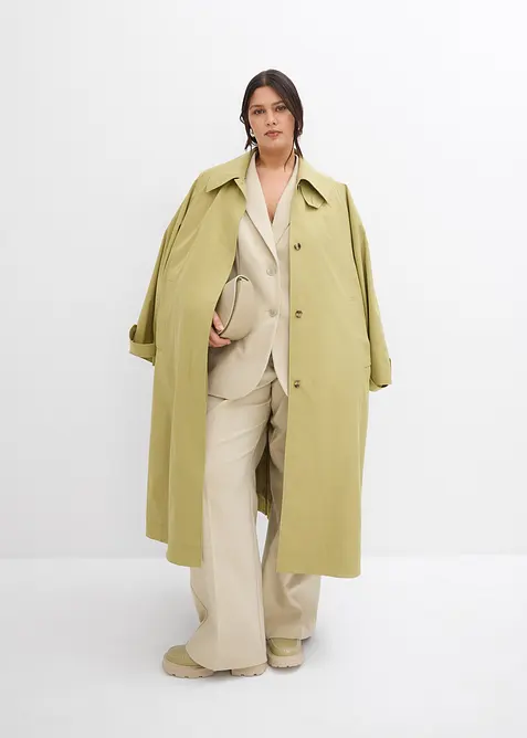 Oversize-Blazer mit leichten Schulterpolstern, bonprix