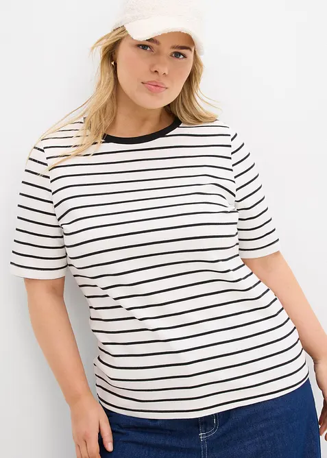 T-shirt &eacute;pais 100% coton, bonprix