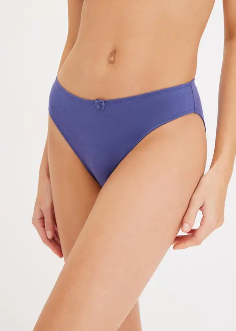 Slip mit Bio-Baumwolle (5er Pack), bonprix