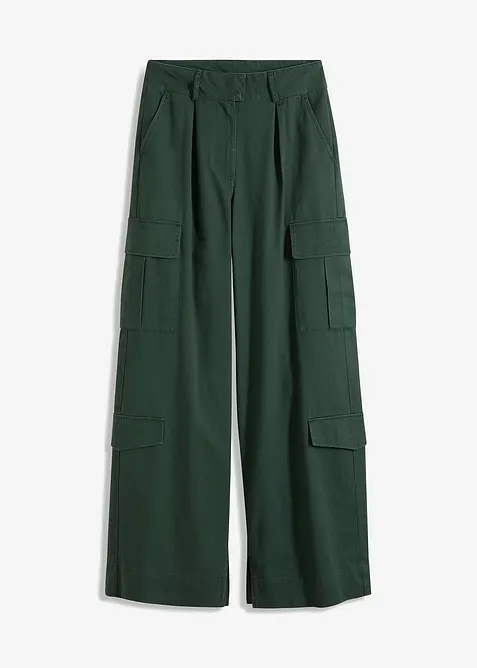 Cargohose aus reiner Baumwolle, bonprix