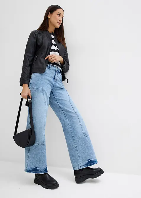 Oversize-Shirt aus reiner Bio-Baumwolle, bonprix