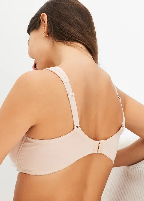 Schalen-BH mit B&uuml;gel mit Bio-Baumwolle (2er Pack), bonprix