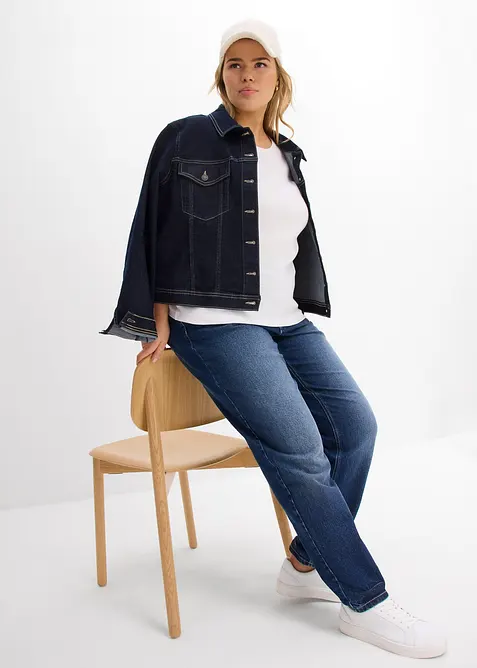 Rippshirt mit reiner Bio-Baumwolle (2er Pack), bonprix