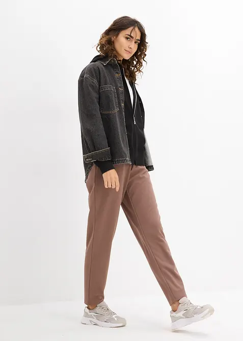 Kapuzen-Sweatjacke mit Rei&szlig;verschluss, bonprix