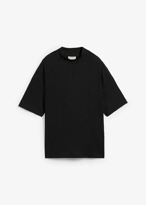 T-shirt en cr&ecirc;pe textur&eacute;, bonprix