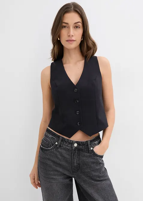 Kurze Anzugweste, bonprix