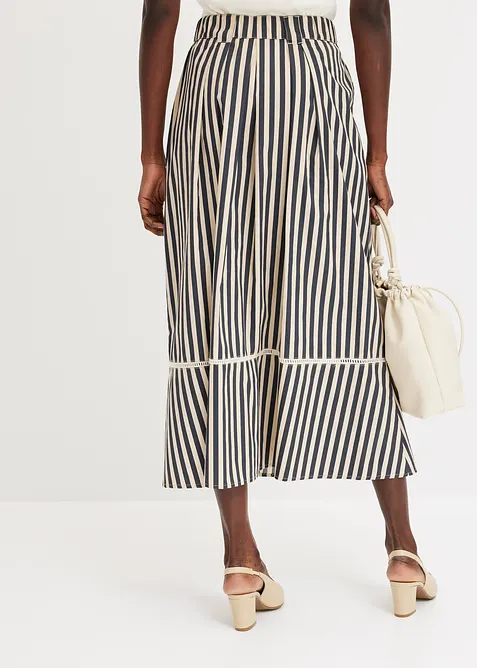 Jupe longue &agrave; dentelle, bonprix