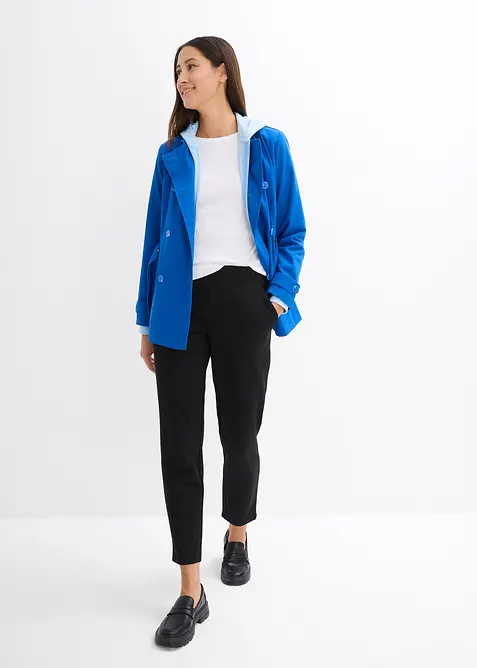 Pantalon en n&eacute;opr&egrave;ne &agrave; taille &eacute;lastiqu&eacute;e, bonprix