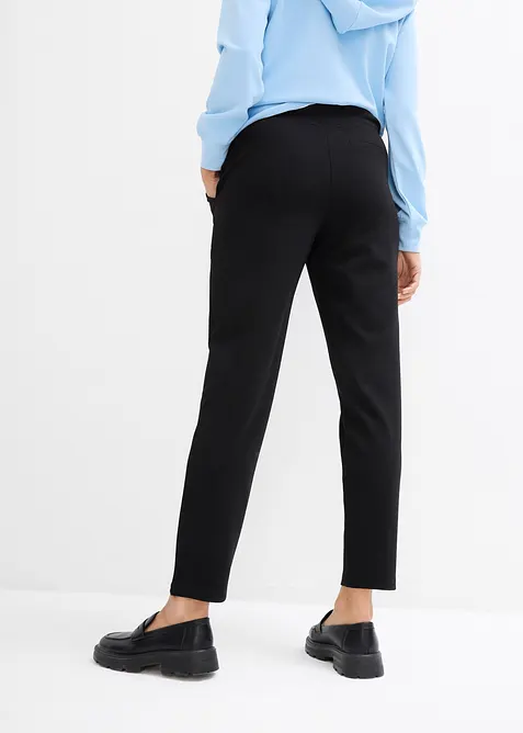 Pantalon en n&eacute;opr&egrave;ne &agrave; taille &eacute;lastiqu&eacute;e, bonprix