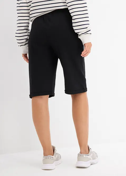 Sweatbermuda mit Turn-up, bonprix