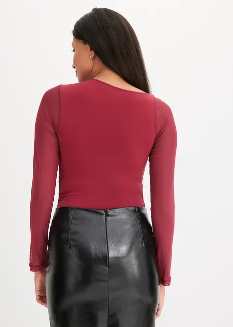 Body mit Mesh, bonprix