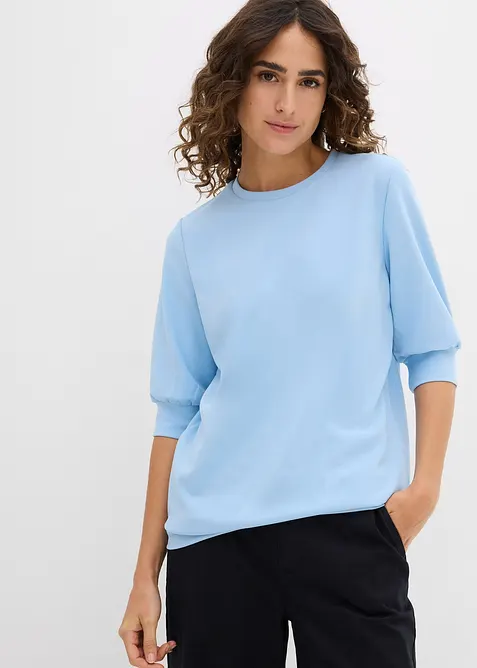 T-shirt ample en mati&egrave;re n&eacute;opr&egrave;ne, bonprix