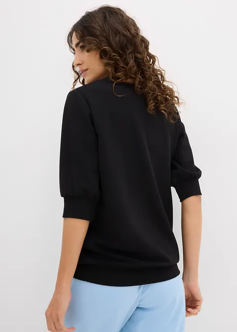 Weit geschnittenes Scuba-Shirt, bonprix