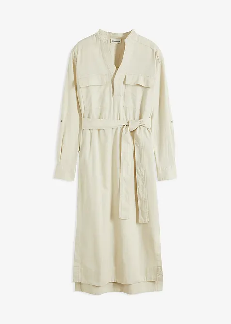 Robe-chemise midi, bonprix