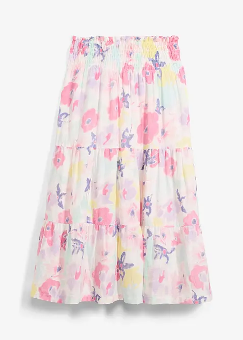 Stufenrock aus Musselin, bonprix