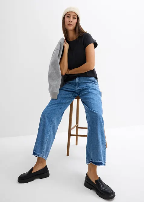 T-Shirt aus reiner Bio-Baumwolle, bonprix