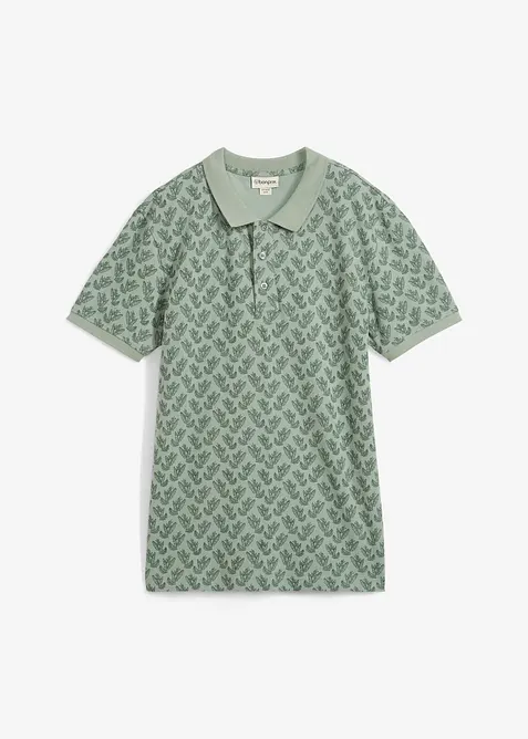 Piqu&eacute;-Poloshirt aus reiner Bio-Baumwolle, bonprix