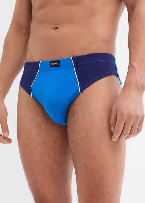 Lot de 5 slips coton, bonprix