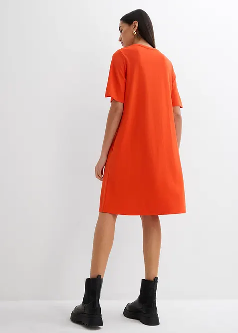 Shirtkleid in A-Linie aus Viskose-Mix, bonprix