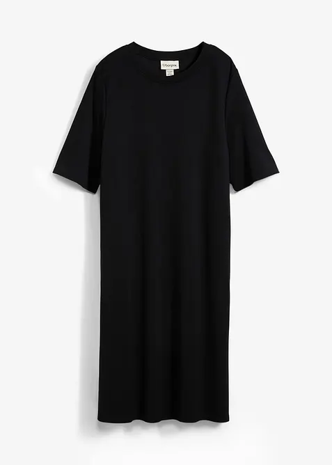Shirtkleid in A-Linie aus Viskose-Mix, bonprix