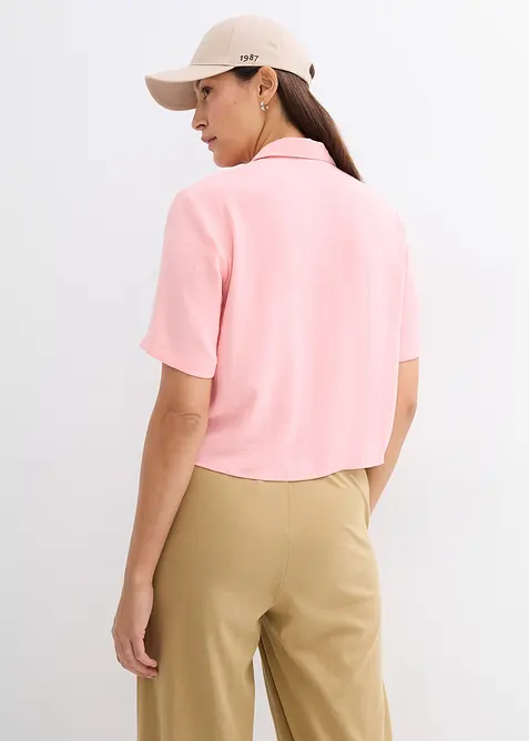 Chemisier boxy en crêpe léger, bonprix