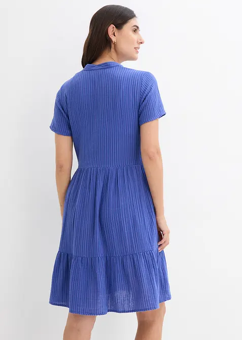 Gestreiftes Kleid aus Musselin, bonprix