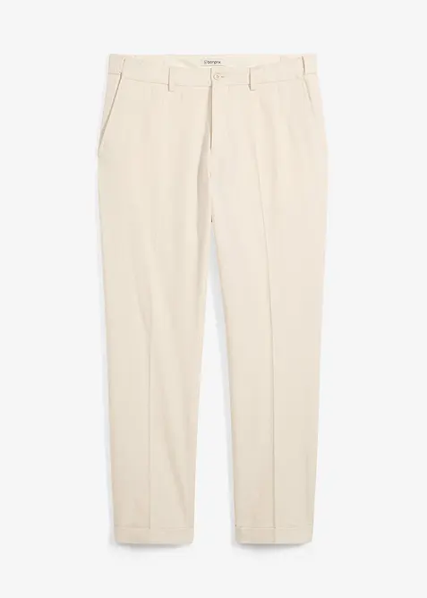 Anzugshose aus luftigem Leinen-Mix, Regular Fit, bonprix