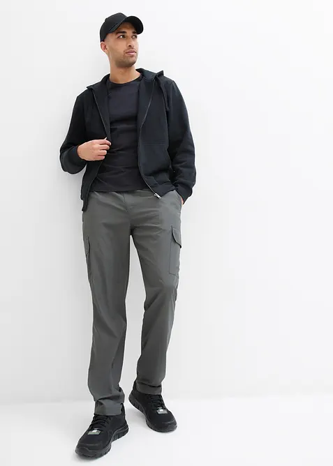 Kapuzen-Sweatjacke mit Reißverschluss, bonprix