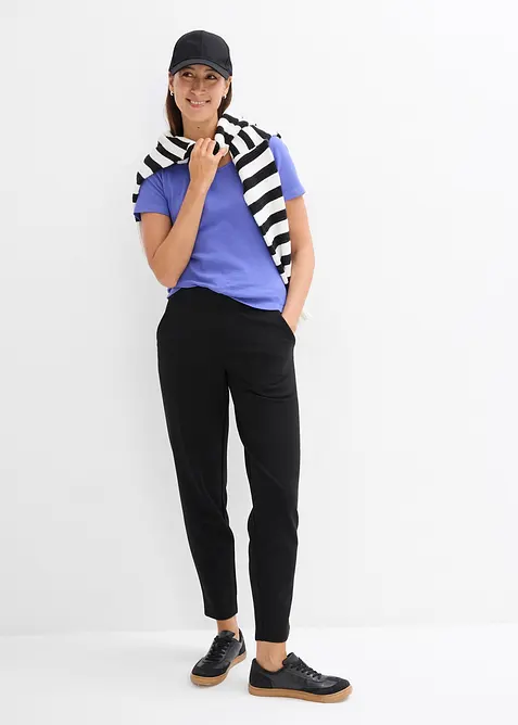 Rippshirt mit reiner Bio-Baumwolle (2er Pack), bonprix