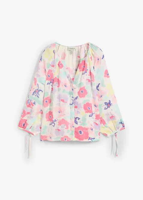 Chemisier en gaze de coton, bonprix