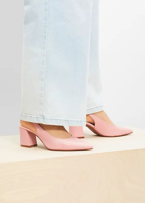 Slingpumps mit Blockabsatz, bonprix