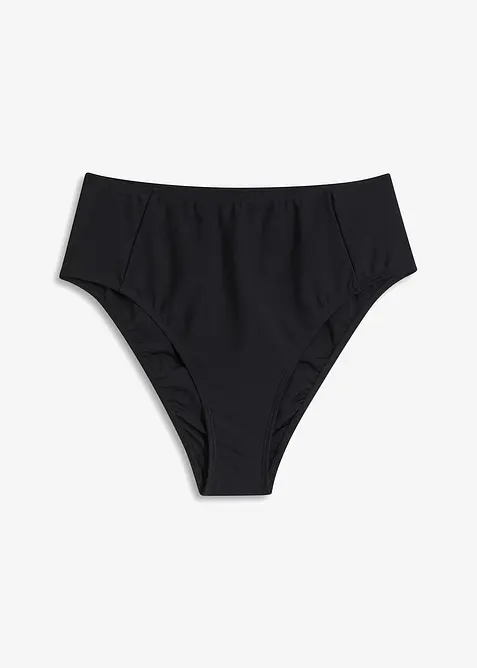 Highwaist-Bikinihose mit hohem Beinausschnitt, bonprix