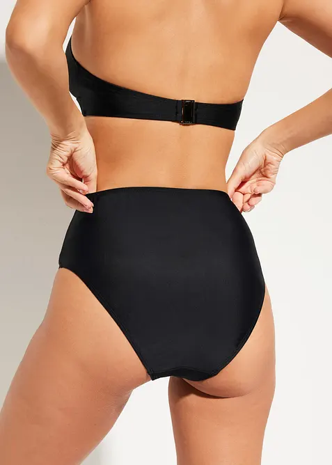 Highwaist-Bikinihose mit hohem Beinausschnitt, bonprix