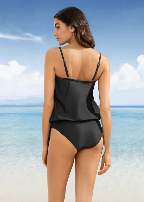 Tankini oversize &agrave; bretelles amovibles (ens. 2 pces), bonprix