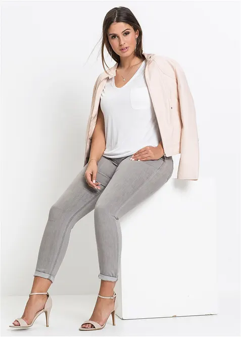 T-Shirt aus softer Viskose, bonprix