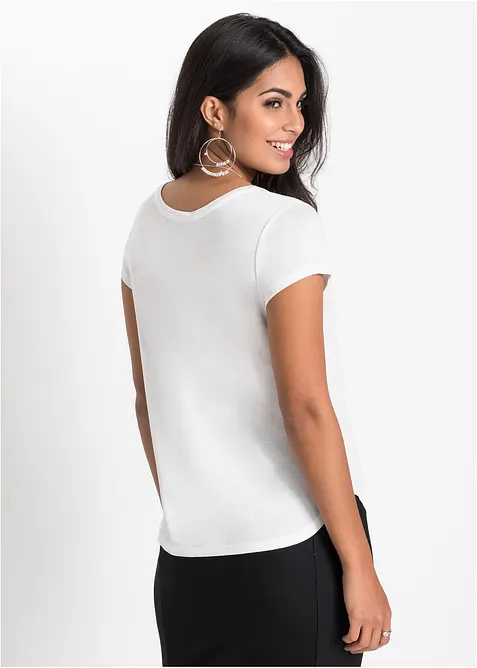 T-shirt en viscose douce, bonprix