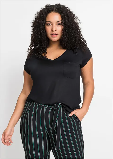 T-Shirt aus softer Viskose, bonprix