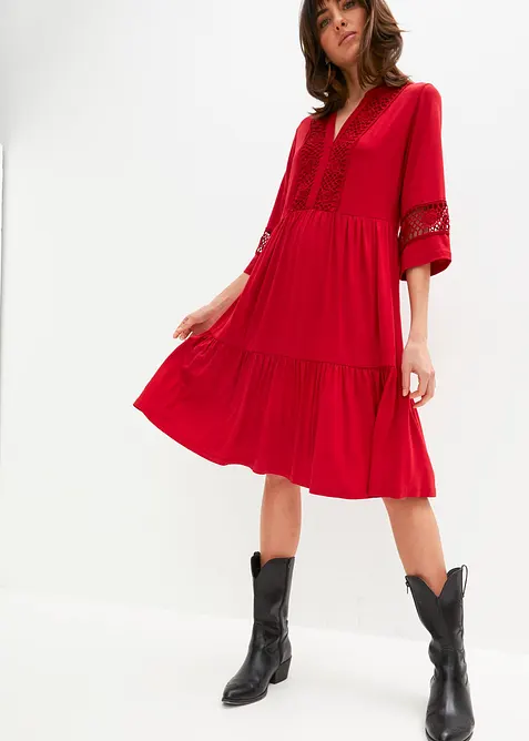 Robe-tunique en viscose douce, bonprix