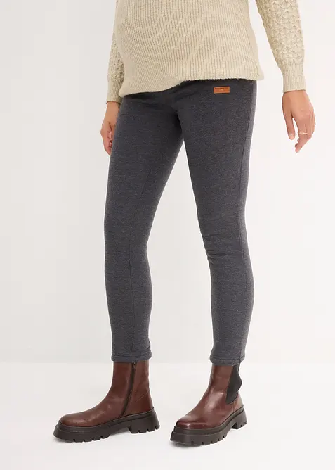 Wärmende Umstands-Leggings mit Teddyfutter, bonprix