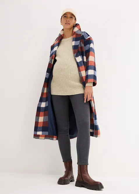 Wärmende Umstands-Leggings mit Teddyfutter, bonprix