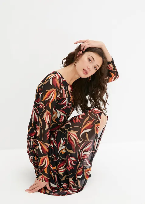 Robe en mesh, bonprix