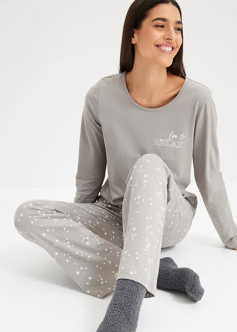 Pyjama 100% coton, bonprix