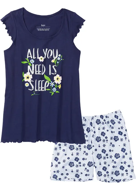 Pyjashort 100% coton, bonprix