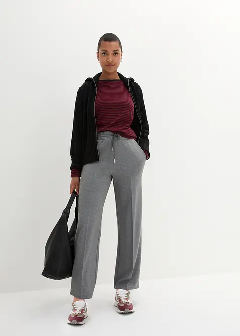 Pantalon de tailleur en viscose mélangée, bonprix