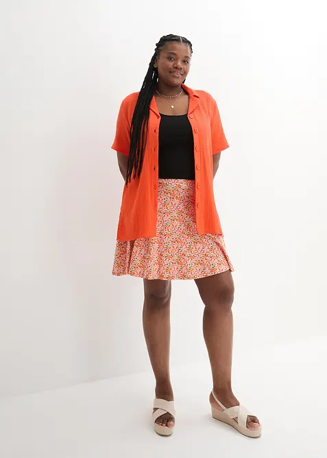 Jupe-short en viscose douce, bonprix