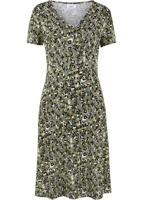 Shirtkleid aus fließendem Viskose-Mix, bonprix