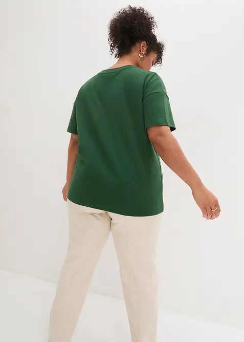 Oversized T-Shirt aus Bio-Baumwolle, bonprix