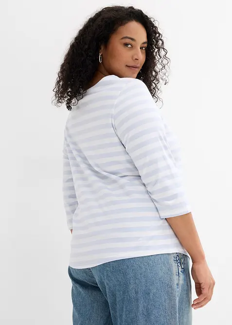 Shirt mit U-Boot-Ausschnitt, bonprix